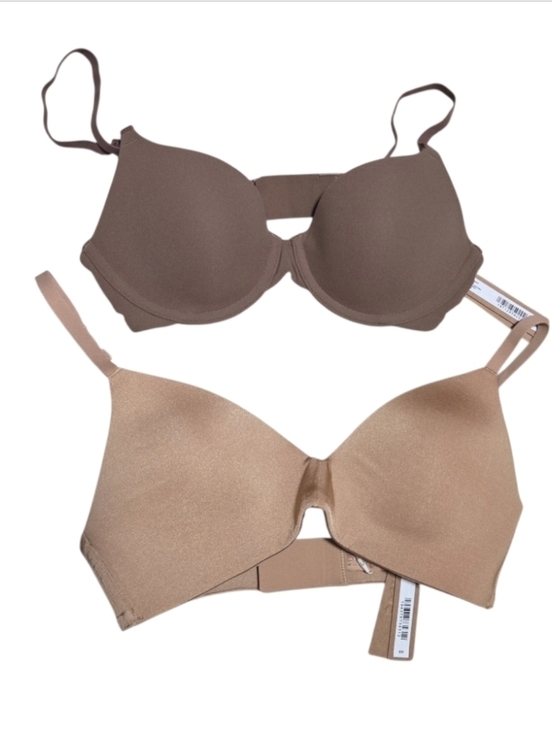SKIMS Other - Pair of TWO Skims T Shirt Bras Size 32B Brown & Beige New With Tags!
